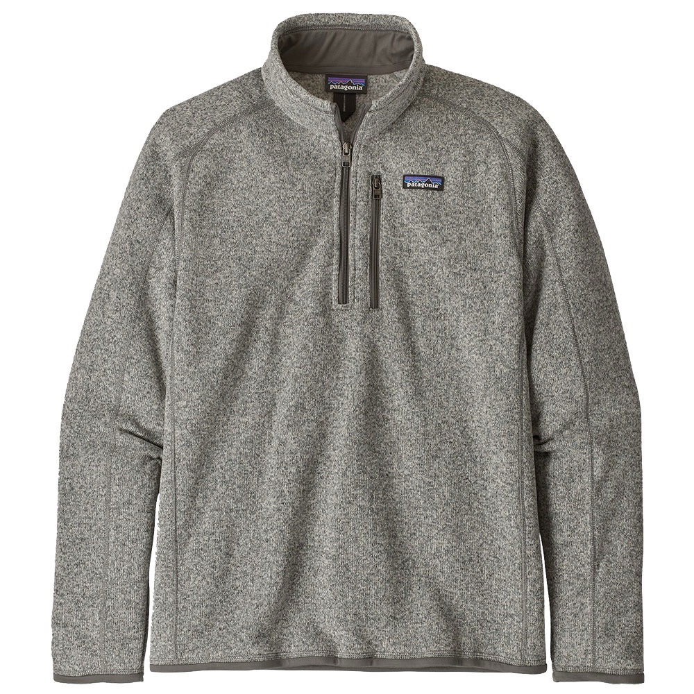 Patagonia Men's Better Sweater® 1/4-Zip Fleece in stonewash, size S